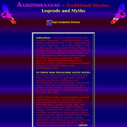 Myths and Legends for American Indian Youth