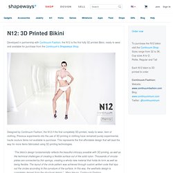 N12 3D Printed Bikini