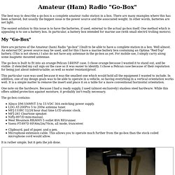 Amateur Radio Go-Box