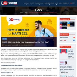 NAATI CCL Essentials: How to prepare for the Test Day?