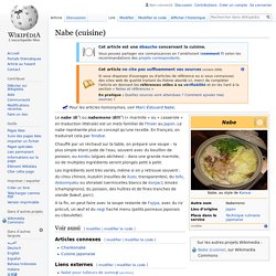 Nabe (cuisine)