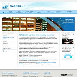 NABERSNZ for the public sector
