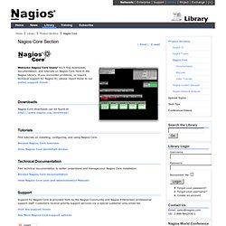 Core Section - Nagios Library