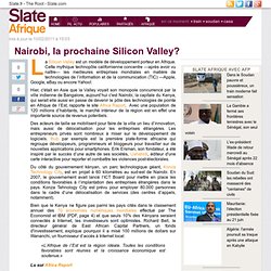 Nairobi, la prochaine Silicon Valley?