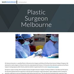 Plastic Surgeon Melbourne