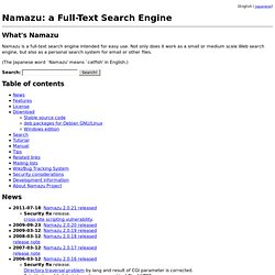 a Full-Text Search Engine