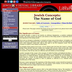 Jewish Virtual Library