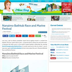Nanaimo Bathtub Race and Marine Festival