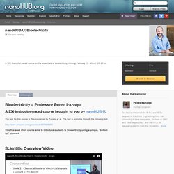 Courses: nanoHUB-U: Bioelectricity