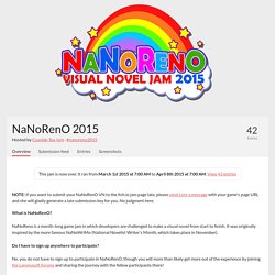 NaNoRenO 2015