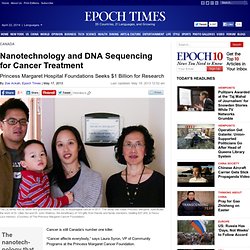 Nanotechnology and DNA Sequencing for Cancer Treatment