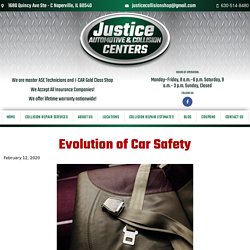 Naperville Auto Body Shop on: Evolution of Car Safety