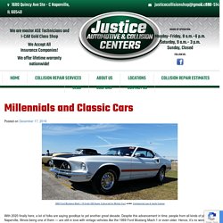 Millennials and Classic Cars
