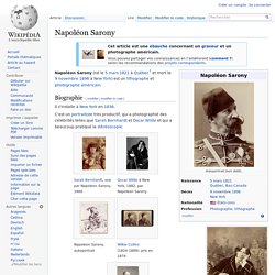 Napoléon Sarony