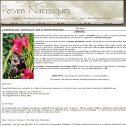 Communiquer avec un Pervers Narcissiques ou Manipulateur Pervers