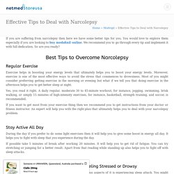 Tips to Deal with Narcolepsy