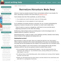 Narrative Structure Made Easy