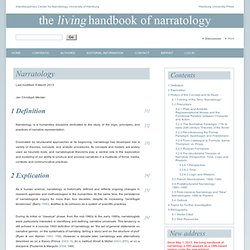 Narratology - the living handbook of narratology
