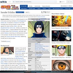 Sasuke Uchiha Info