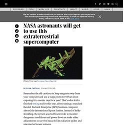 NASA puts a supercomputer to work on the ISS