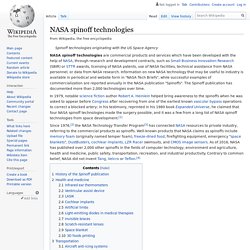 NASA spinoff technologies
