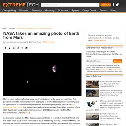 NASA overt CGI of Earth, 'from Mars'