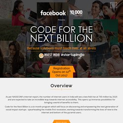NASSCOM - Code for Next Billion