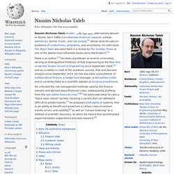 Nassim Nicholas Taleb - Wikipedia