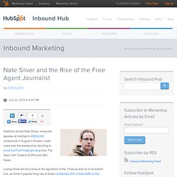 Nate Silver and the Rise of the Free Agent Journalist