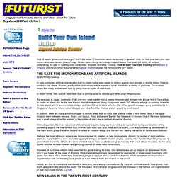Build Your Own Nation: Expert Advice From THE FUTURIST (May-June 2009)