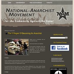 Movement: The 5 Stages Of Becoming An Anarchist