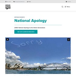 National Apology - National Museum of Australia