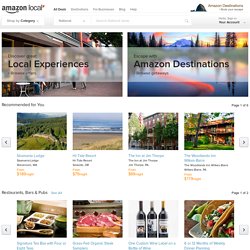 National Deals: Today's Daily Deals - Amazon Local National