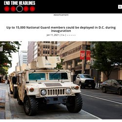 Up to 15,000 National Guard members could be deployed in D.C. during inauguration