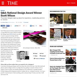 Q&A: National Design Award Winner Scott Wilson