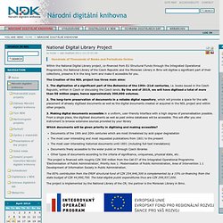 Národní digitální knihovna — Portál Národní digitální knihovna