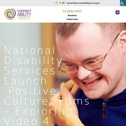 National Disability Services Launch ‘Positive Culture’ Films