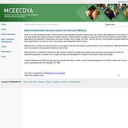National Education Access Licence for Schools (NEALS)