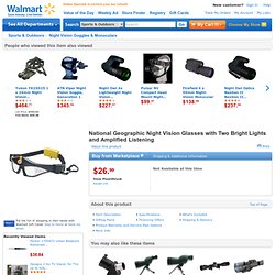 National Geographic Night Vision Glasses, Kid?s Night Vision Goggles, National Geographic Glasses, Goggles with Lights