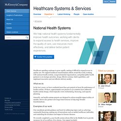 Healthcare Systems & Services Practice