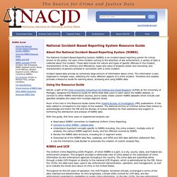 National Incident-Based Reporting System Resource Guide