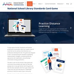 National School Library Standards Card Game