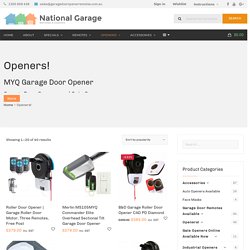 National Garage Remotes & Openers