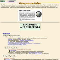 National Geologic Map Database