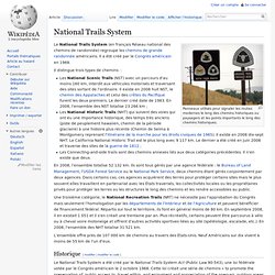 National Trails System