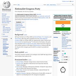 Nationalist Congress Party