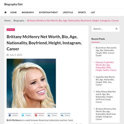Brittany McHenry Net Worth, Bio, Age, Nationality, Boyfriend, Height, Instagram, Career - Biography Gist