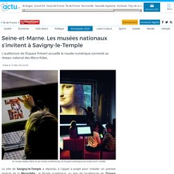 Seine-et-Marne. Les musées nationaux s'invitent à Savigny-le-Temple