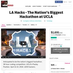 LA Hacks - The Nations Biggest Hackathon at UCLA