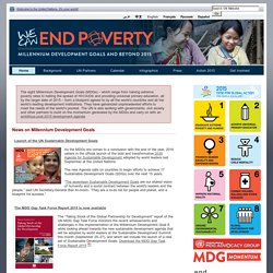 United Nations Millennium Development Goals